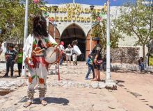 Ceremoniales Indígenas en Semana Santa realizan en El Fuerte, Sinaloa