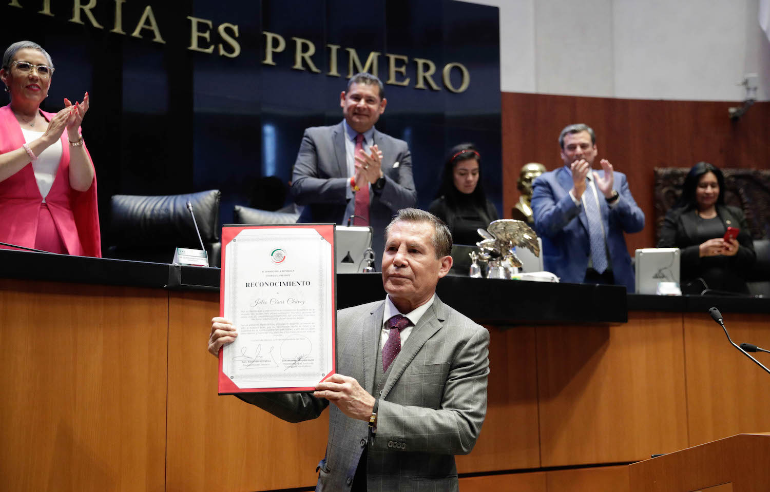 Chavez en el Senado